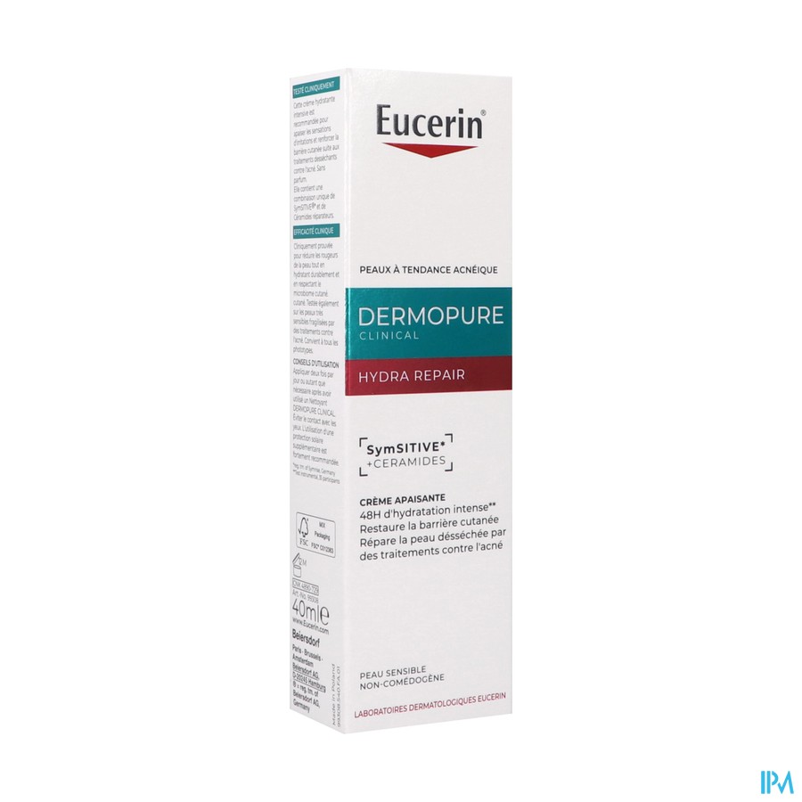 EUCERIN DERMOPURE HYDRA REPAIR40ML
