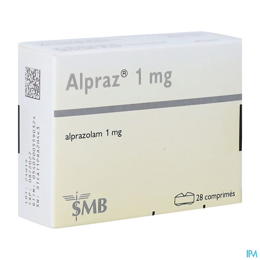Alpraz Comp 28x1,0mg Alpraz Comp 28x1,0mg
