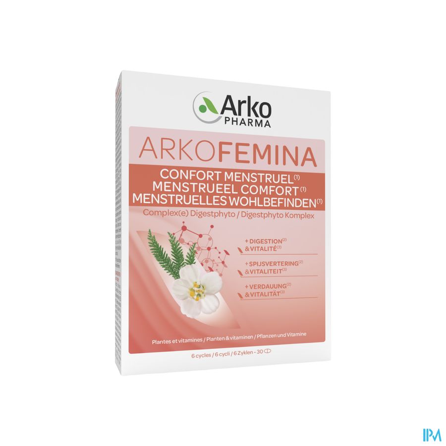 Arkofemina Menstrueel Comfort Tabl 30