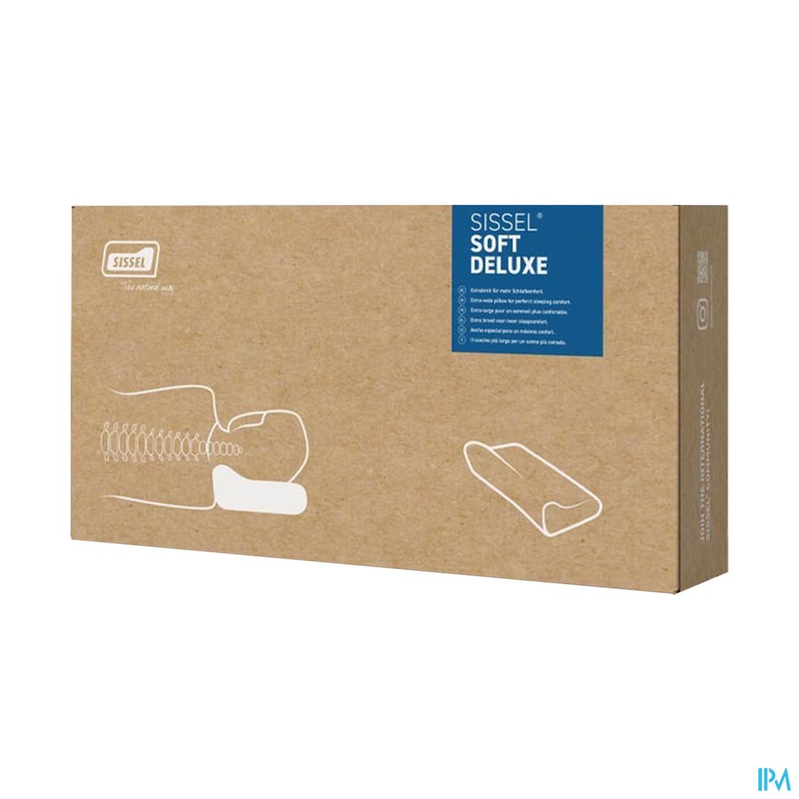 Sissel Deluxe Oreiller Large + Taie Matelassee