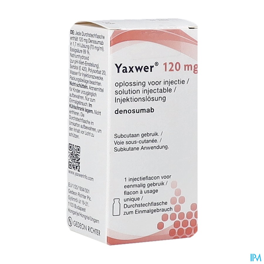 Yaxwer 70mg/ml Opl Inj Fl 1,7ml