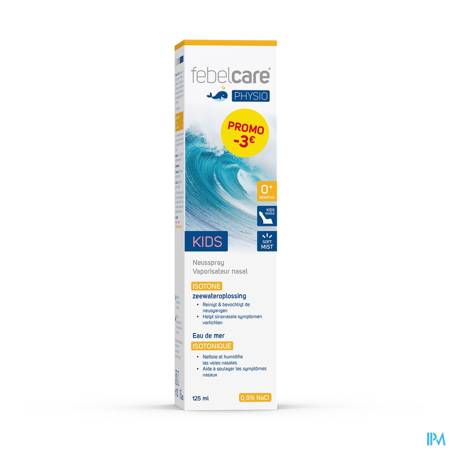 Febelcare Physio Spray Iso Kids 125ml Promo -3€