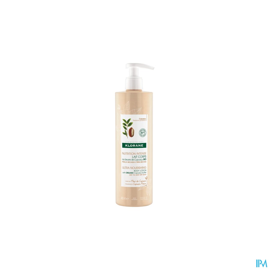 Klorane Corps Lait Cupuacu 400ml