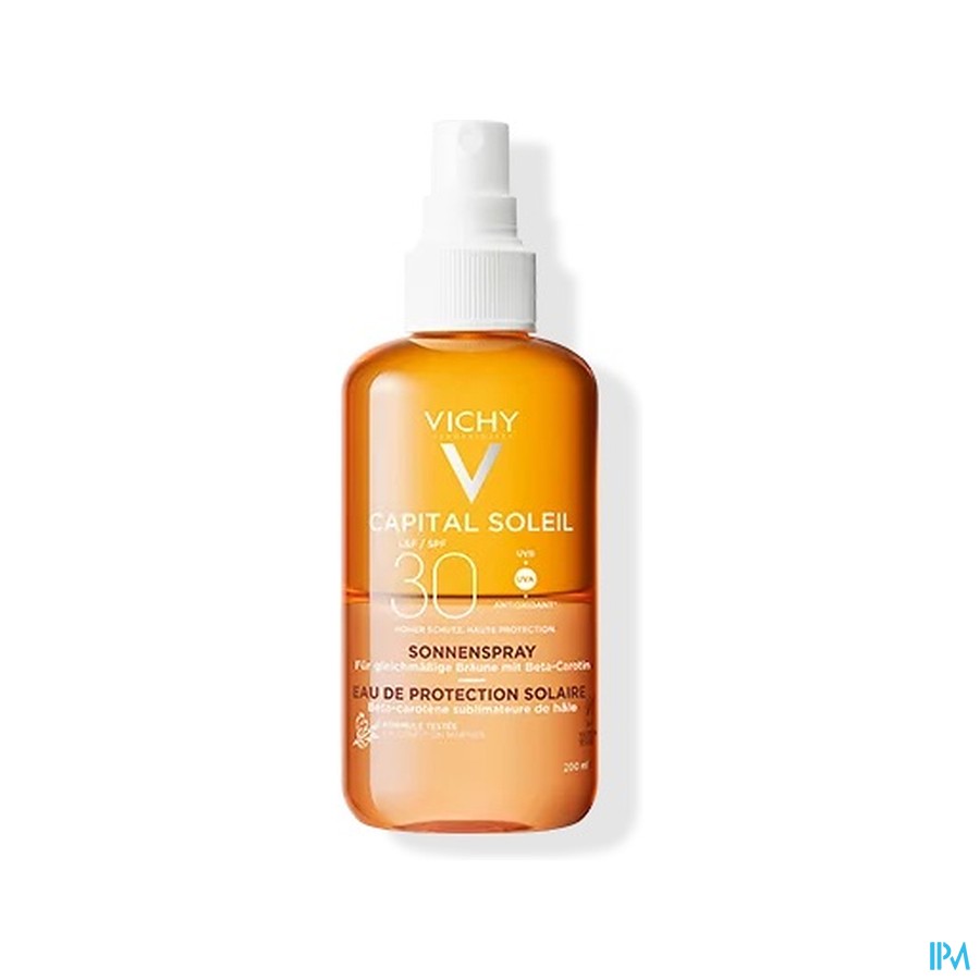 Vichy Ideal Soleil Bescherm.water Bronz Ip30 200ml