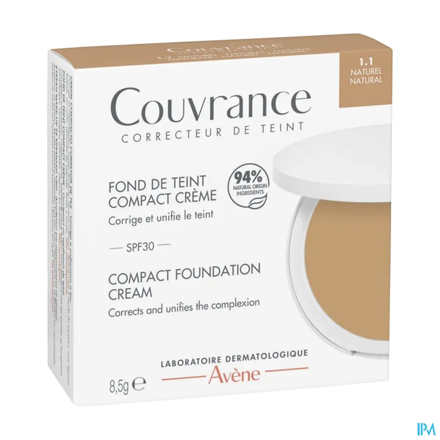 Avene Couvrance Fond Teint Comp. 1.1 Naturel 8,5g