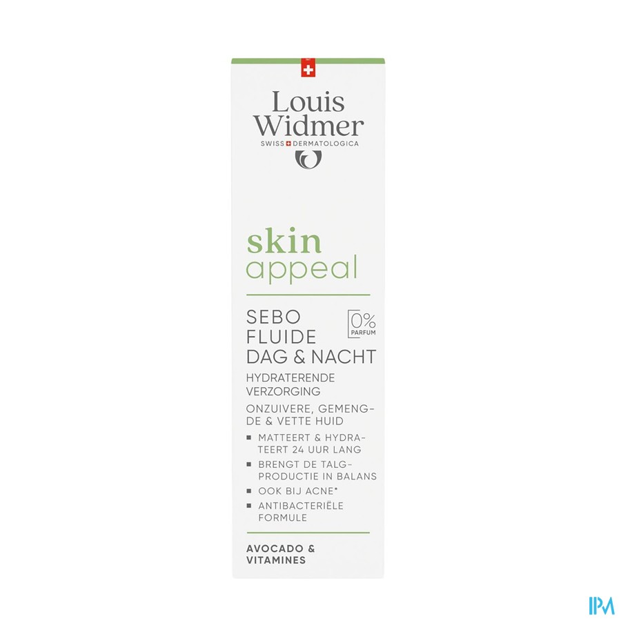 Widmer Skinappeal Sebo Fluide Dag & Nacht 30ml