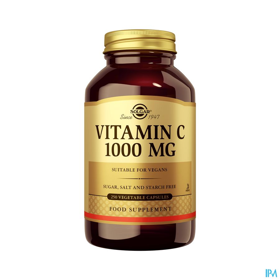 Solgar Vitamin C V-caps 250x1000mg Solgar Vitamin C V-caps 250x1000mg