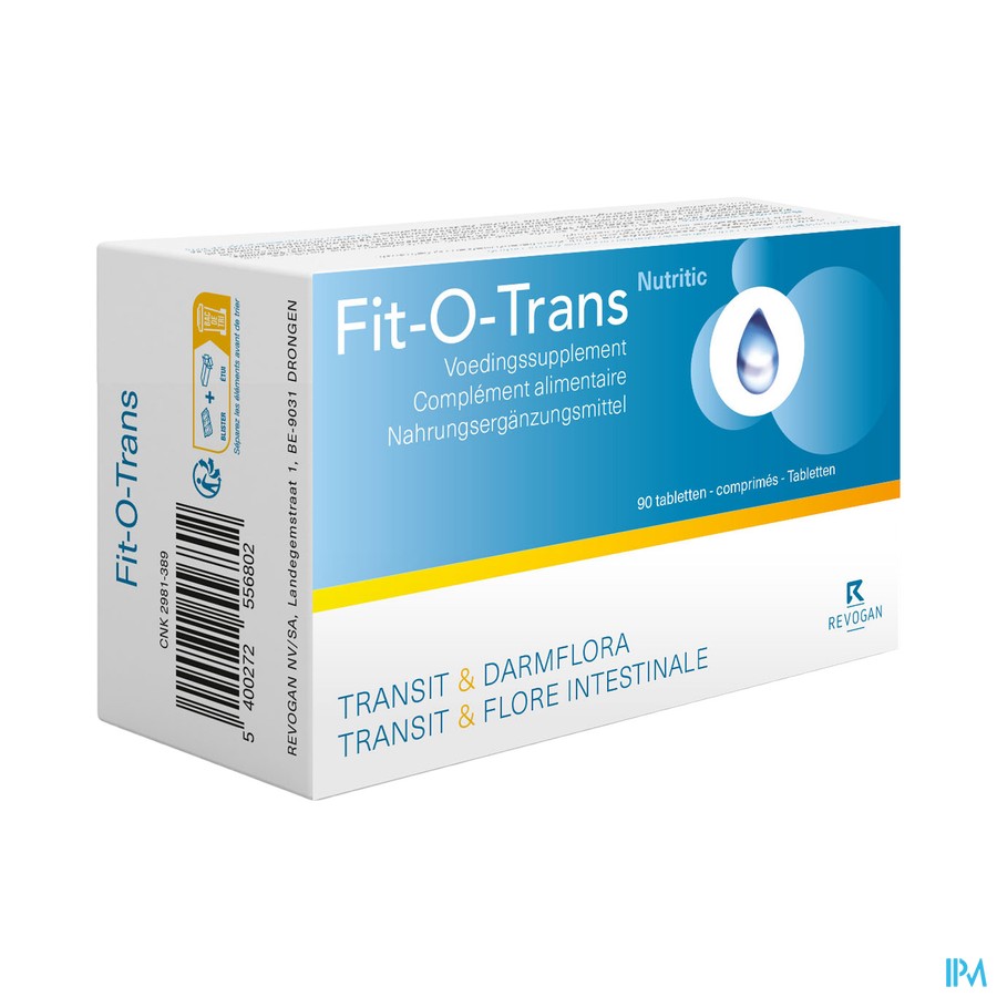 Nutritic Fit-o-trans Tabl 90 5680 Revogan