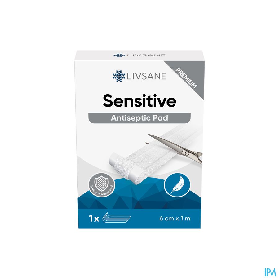 Livsane Premium Sensitive Plaster 6cmx1m