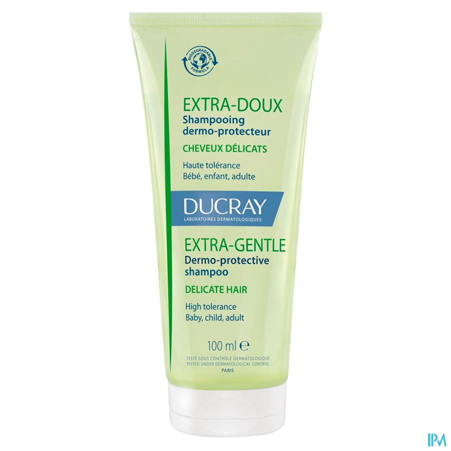Ducray Extra-doux Huidbescherm. Shampoo 100ml Nf 5
