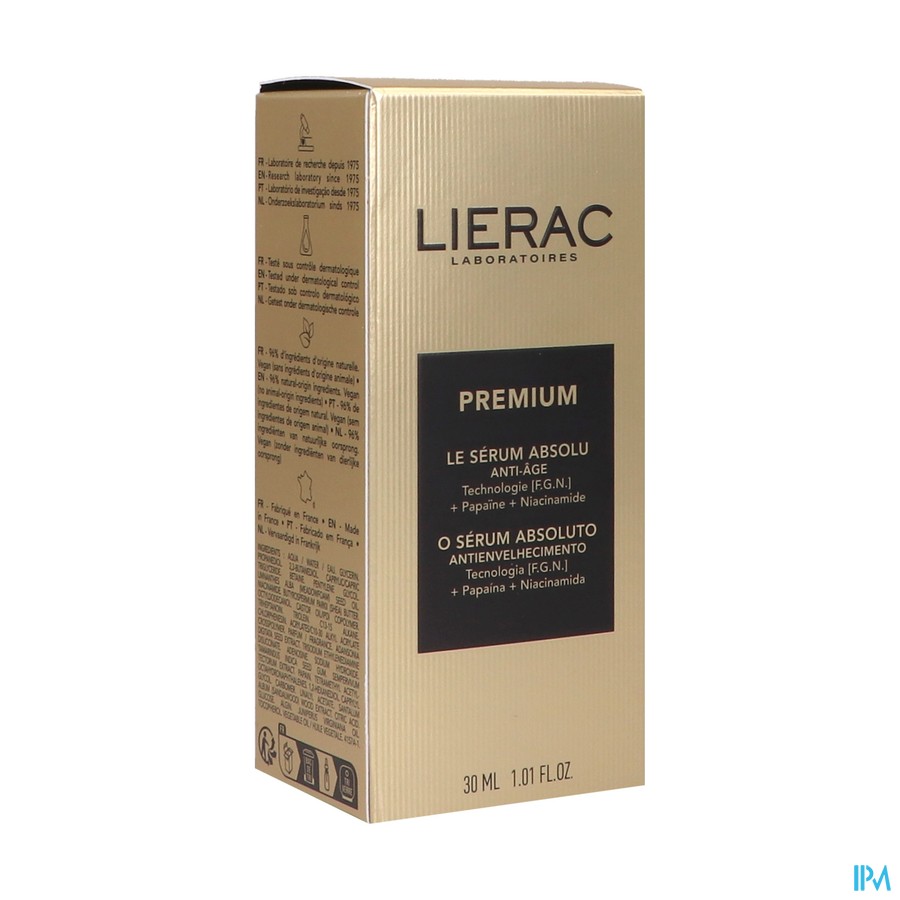Lierac Premium Absolute A/ageing Serum Fl 30ml Nf
