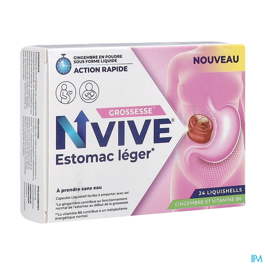 Nvive Estomac Leger Debut Grossesse 24