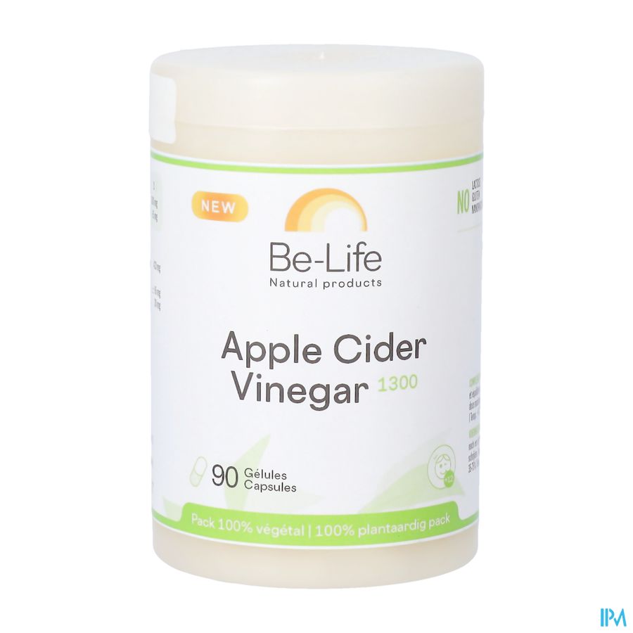 Apple Cider Vinegar 1300 Be Life Caps 90 Apple Cider Vinegar 1300 Be Life Caps 90