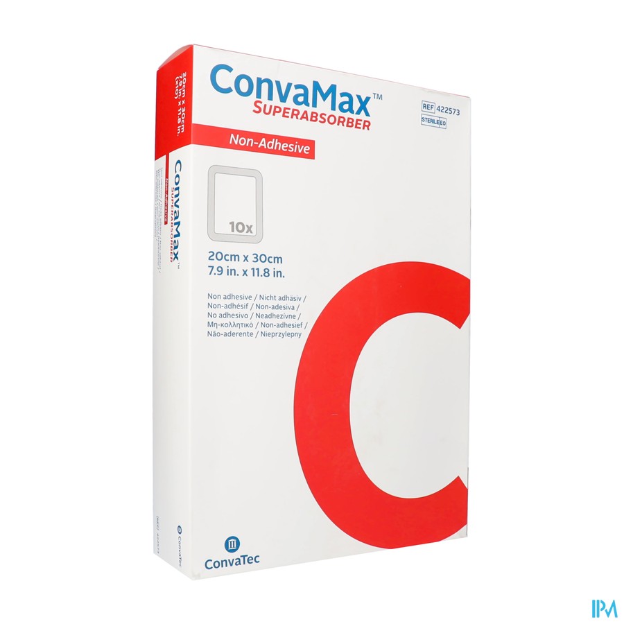 Convamax Superabsorber N/klevend 20cmx30cm 10