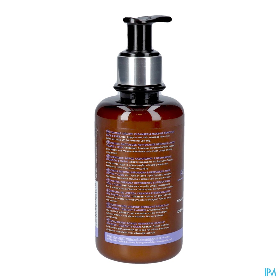 Apivita Foaming Cleanser Face & Eyes 200ml
