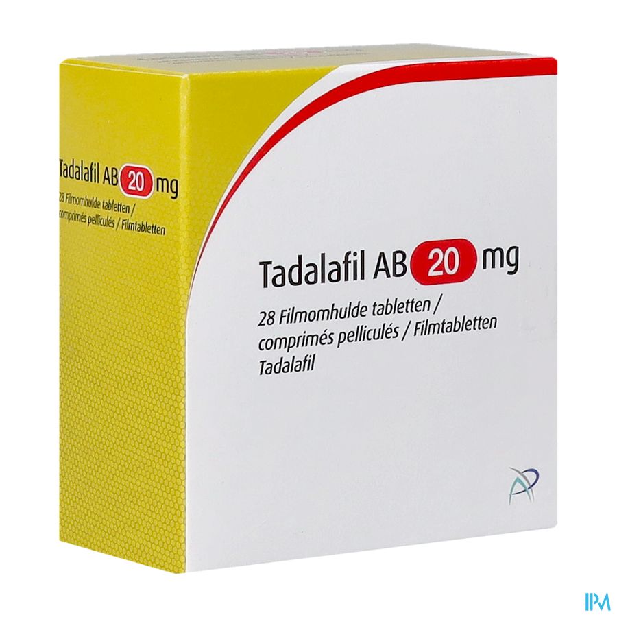 Tadalafil Ab Pi Pharma 20mg Filmomh Tabl 28 Pip