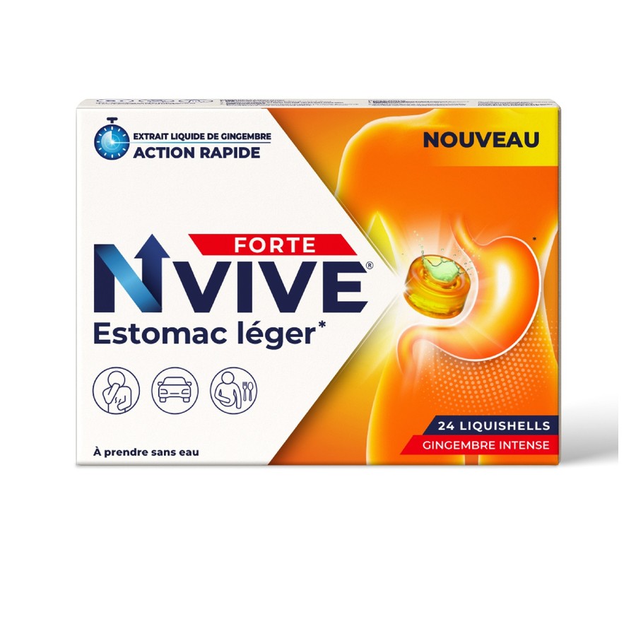 Nvive Estomac Leger Forte Liquishells 24