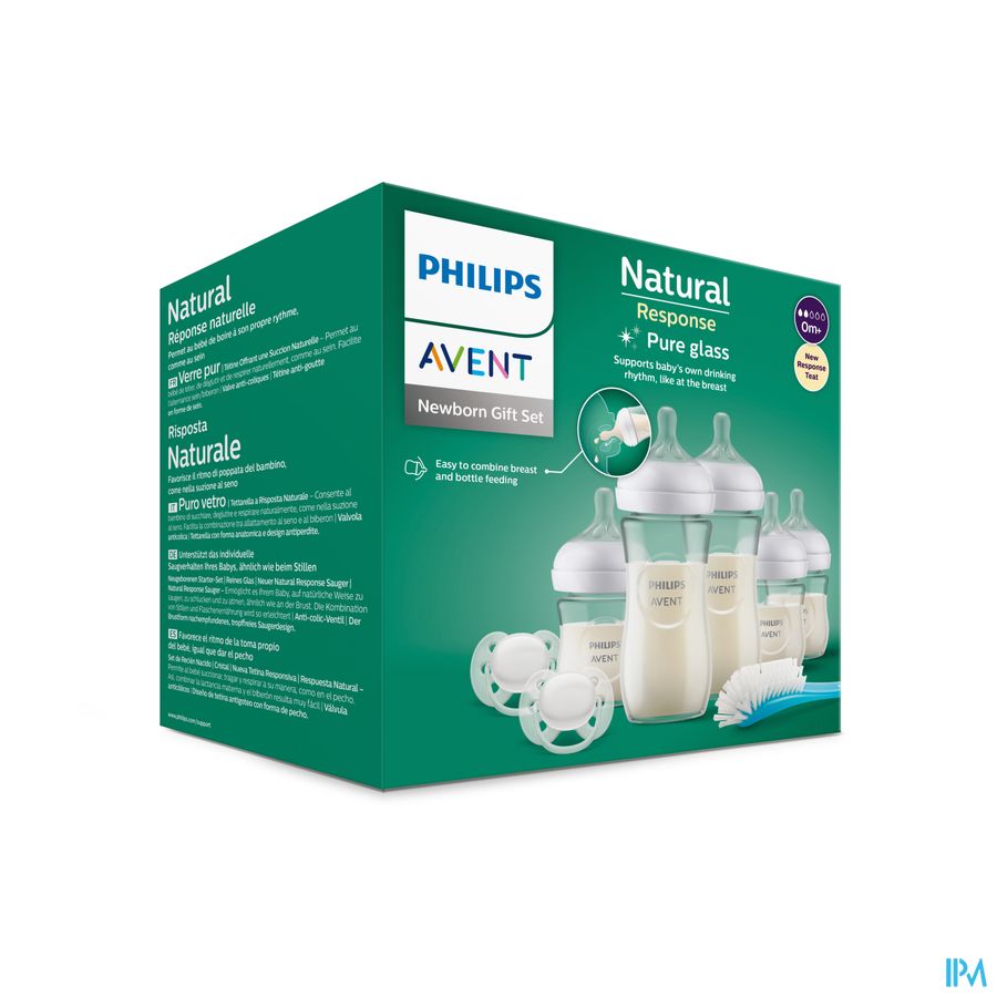 Philips Avent Natural 3.0 Start.set Zuigfles Glas5