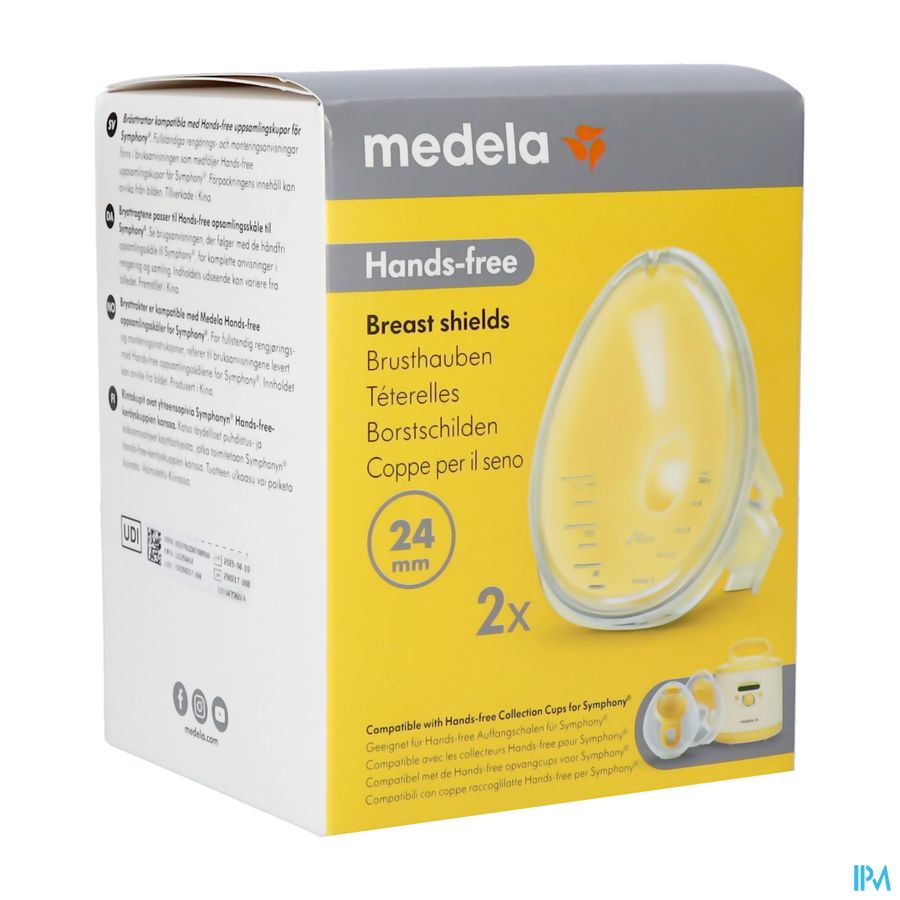 Medela Hands-free Borstschild Symphony M 24mm 2
