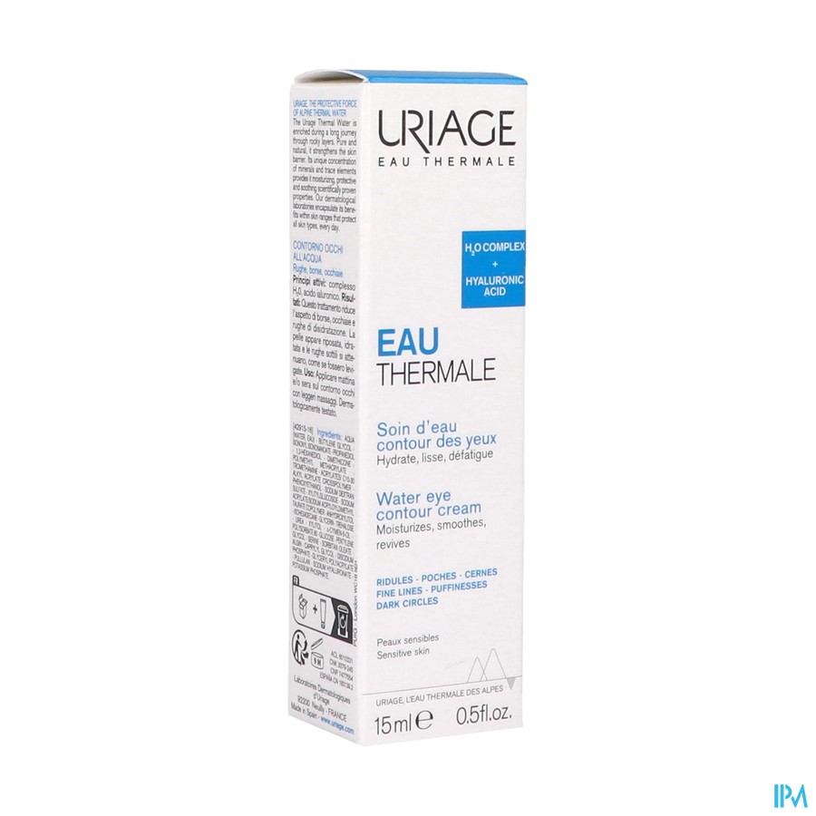 Uriage Thermaal Water Verzorg Water Oogomtrek 15ml