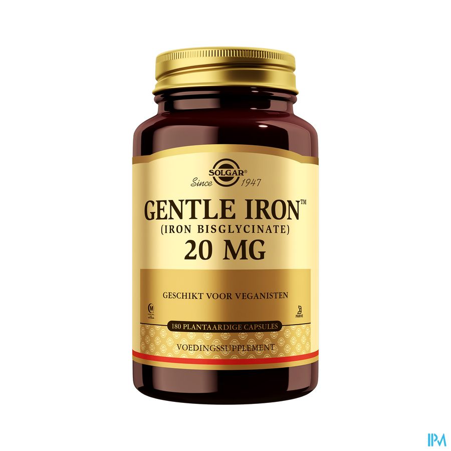 Solgar Gentle Iron V-caps 180x20mg