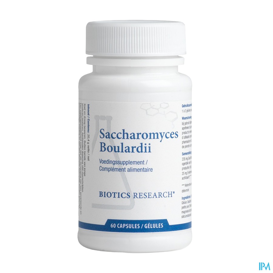 Saccharomyces Boulardii Caps 60
