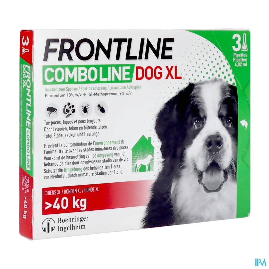 Frontline Combo Line Dog Xl >40kg 3x4,02ml
