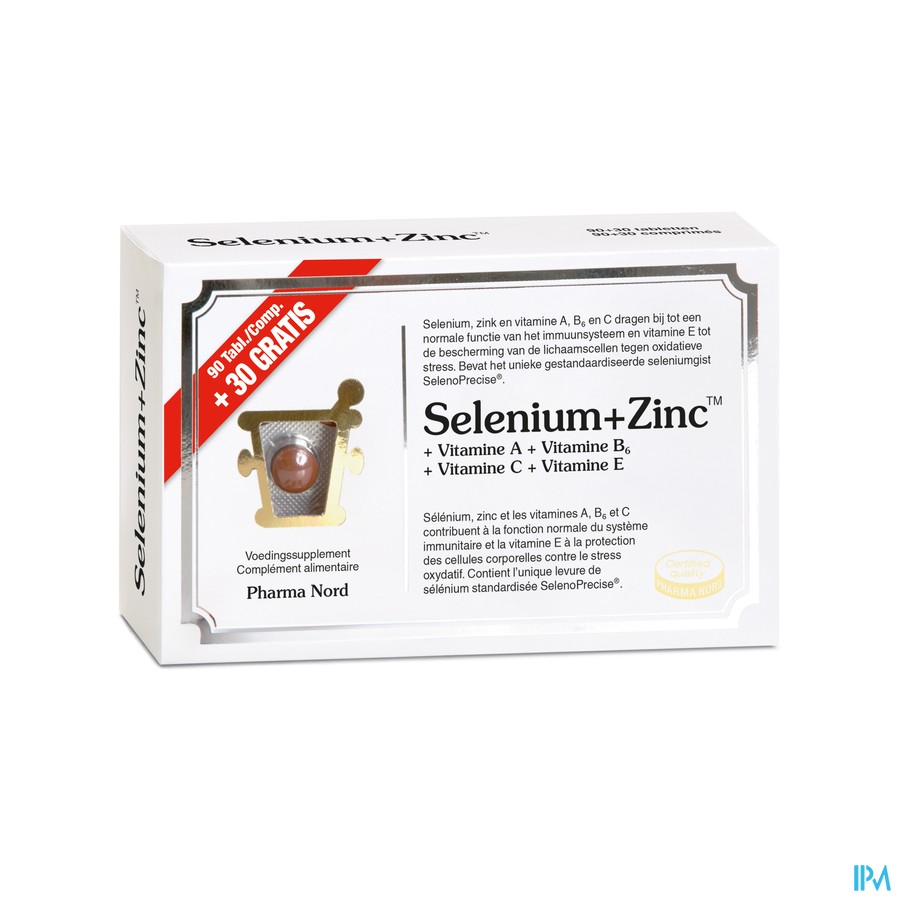 Selenium+zinc Tabl 120 (90+30)