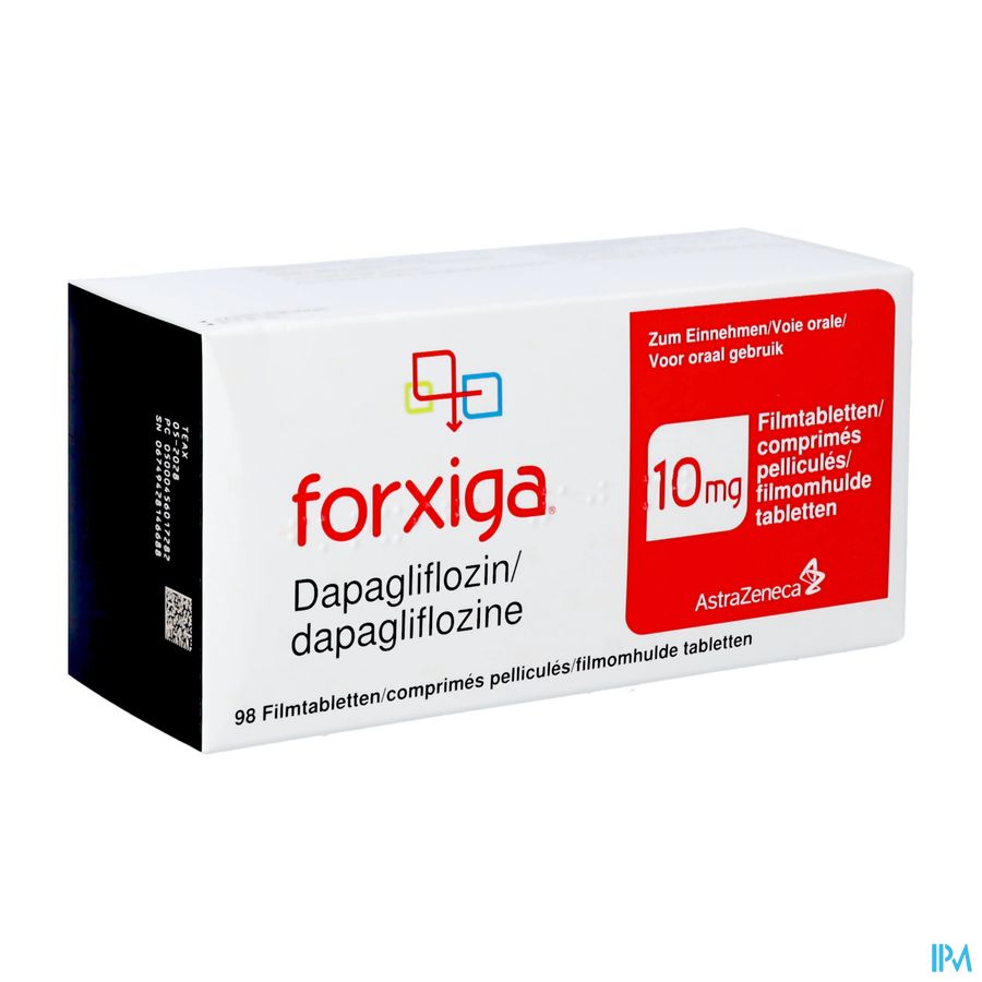 Forxiga 10mg Filmomhulde Comp 98 X 10mg