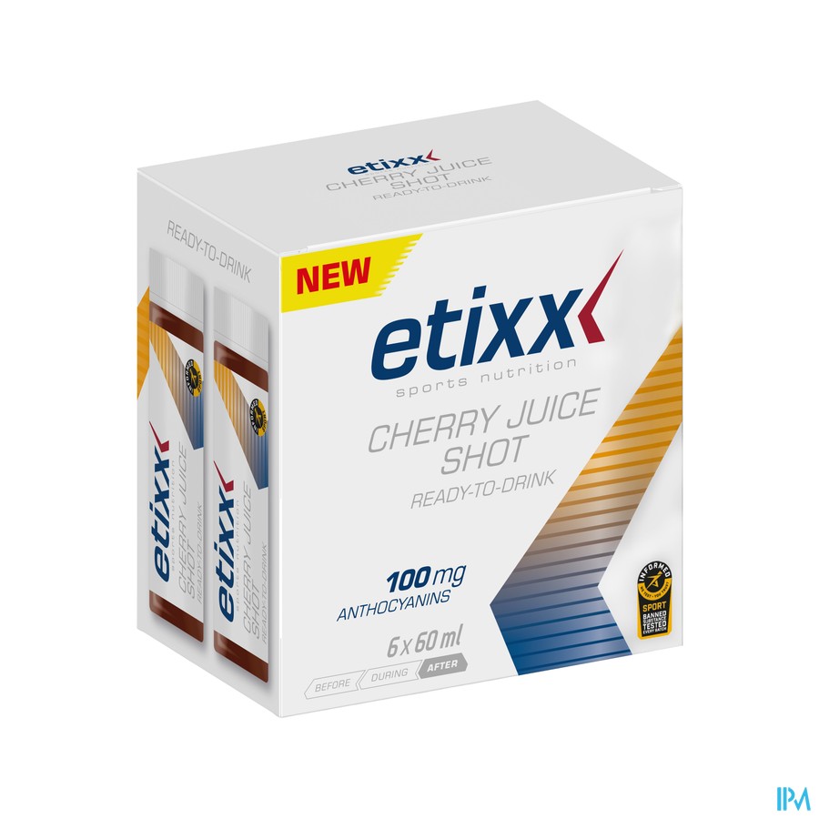 Etixx Cherry Juice Shot 6x60ml
