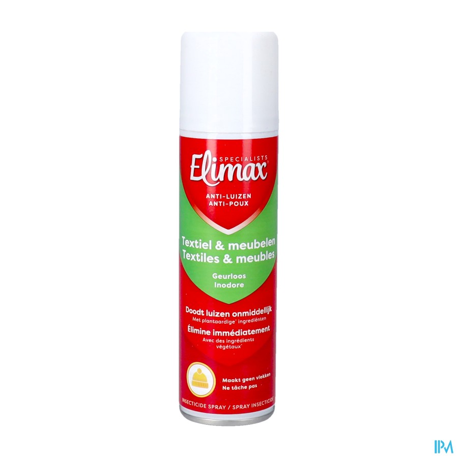 Elimax Anti-luizen Spray Textiel & Meubelen 150ml