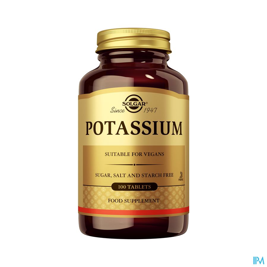 Solgar Potassium (kalium) Comp 100 Solgar Potassium (kalium) Comp 100