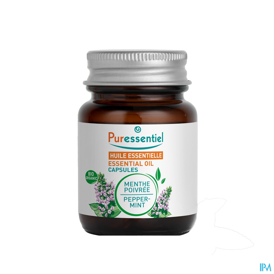 Puressentiel Eo Pepermunt Bio Caps 60