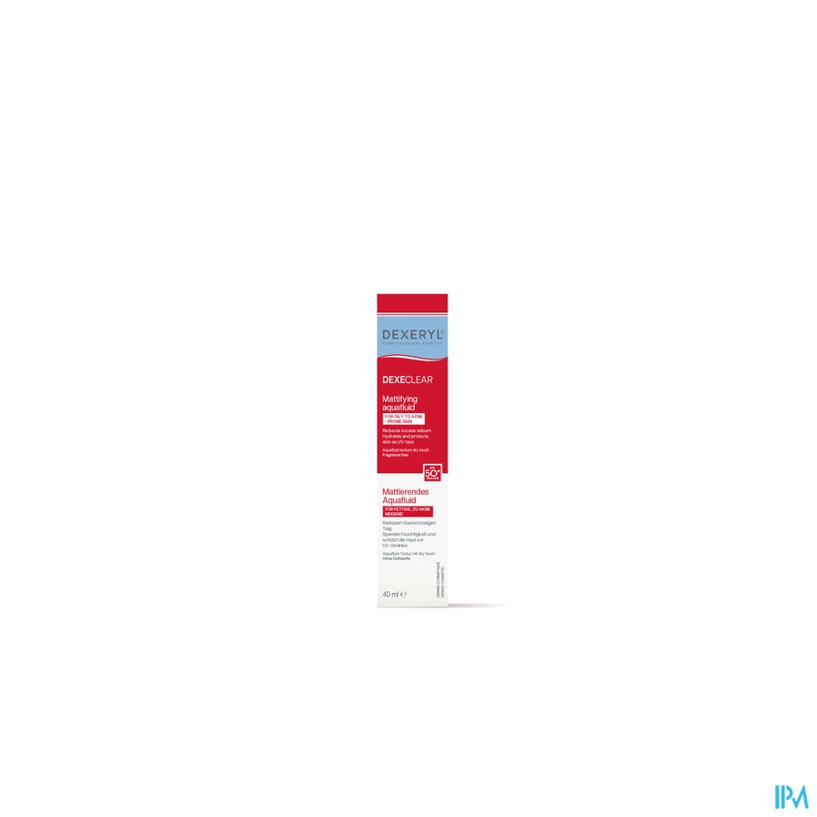 Dexeclear Aquafluide Matifiant Spf50 40ml