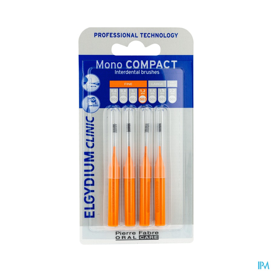 Elgydium Clinic Monocompact Orange