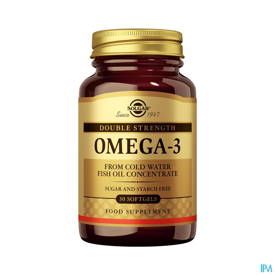 Solgar Omega-3 Double Strength Softgel 30 Solgar Omega-3 Double Strength Softgel 30