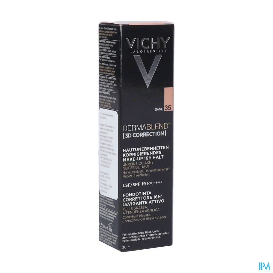 Vichy Fdt Dermablend Correction 3d 35 30ml