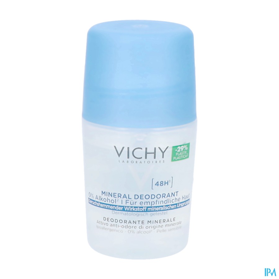 VICHY DEO S/ALU MIN 48H BILLE 50ML