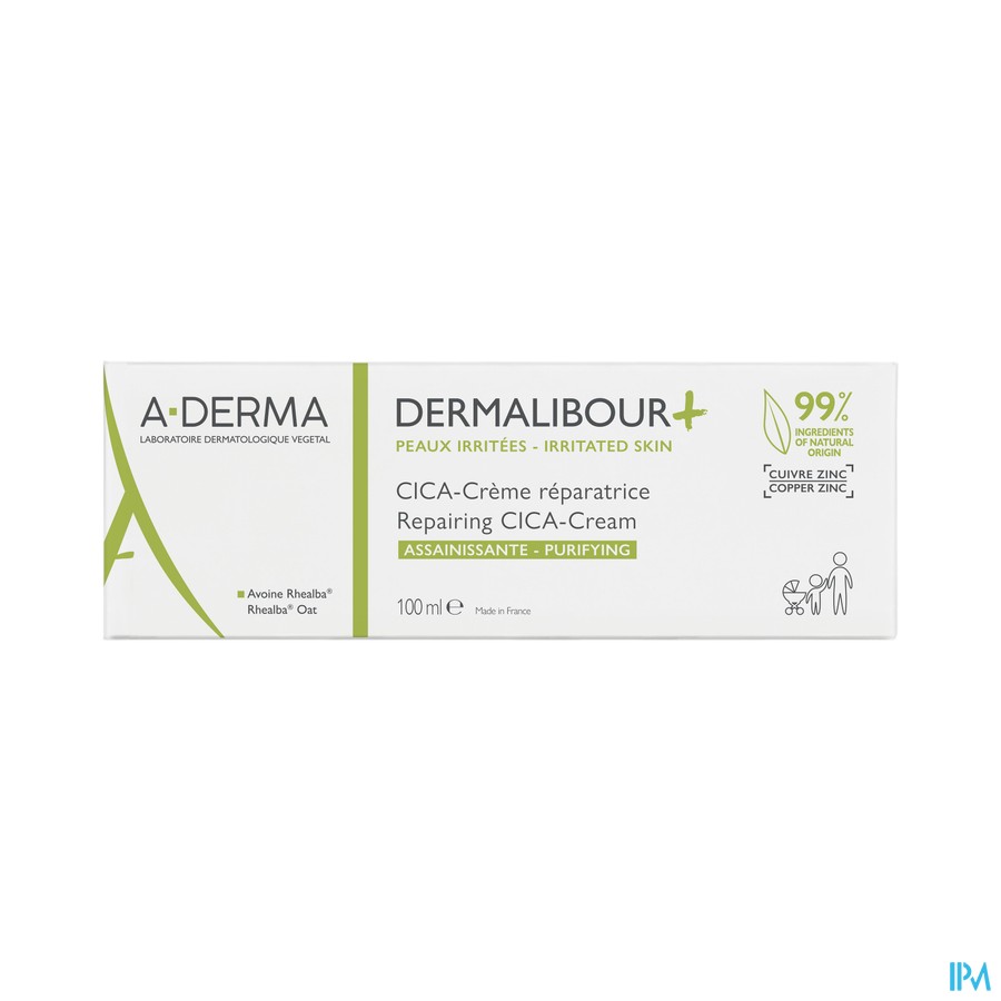 Aderma Dermalibour+ Cica Creme Herstellend 50ml