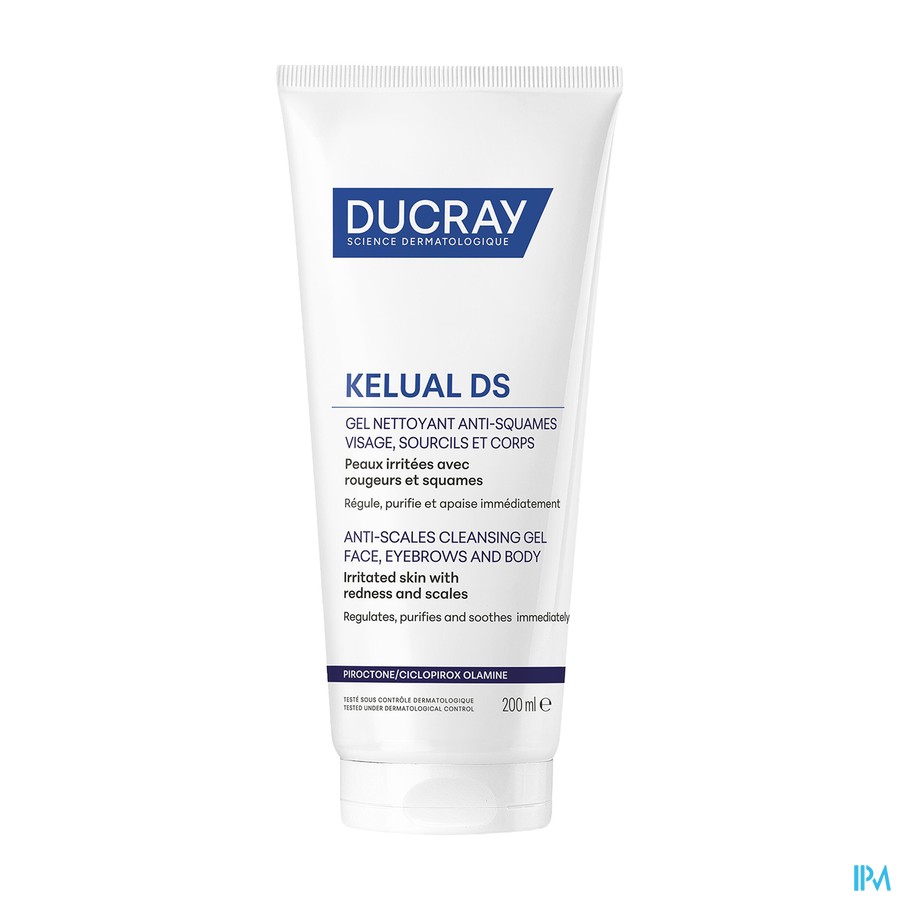 Ducray Kelual Ds Reinigingsgel A/schilfers200ml Nf