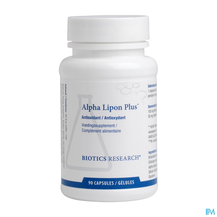 Alpha Lipon Plus Biotics Caps 90