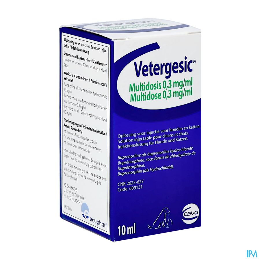 Vetergesic Multidosis 0,3mg/ml 10ml
