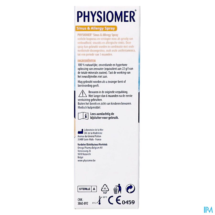 Physiomer Sinus Pocket 20ml New Rempl 2374817
