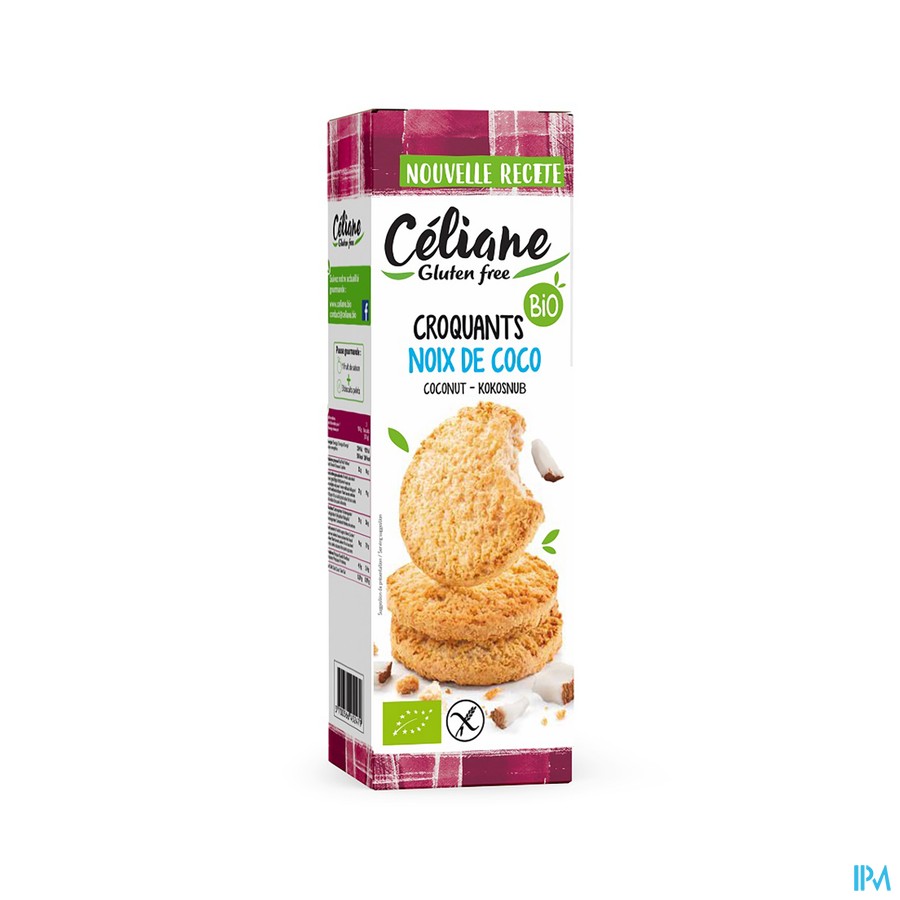 Celiane Sables Noix Coco Bio 150g Revogan