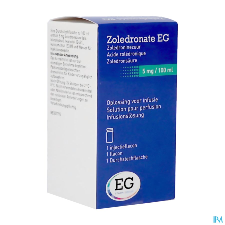 Zoledronate EG 5Mg/100Ml Opl Inf              Fl 1