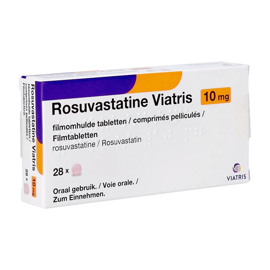 Rosuvastatine Viatris 10mg Comp Pell 28