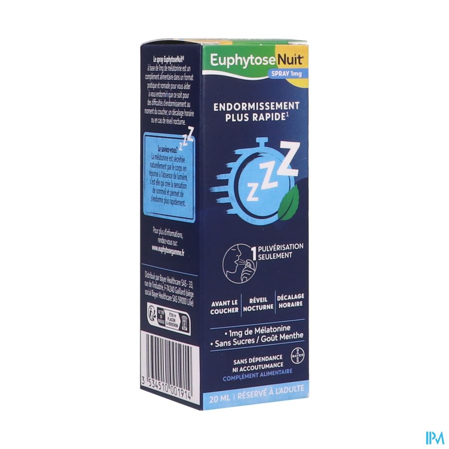 EUPHYTOSE NUIT 1MG SPR 20ML