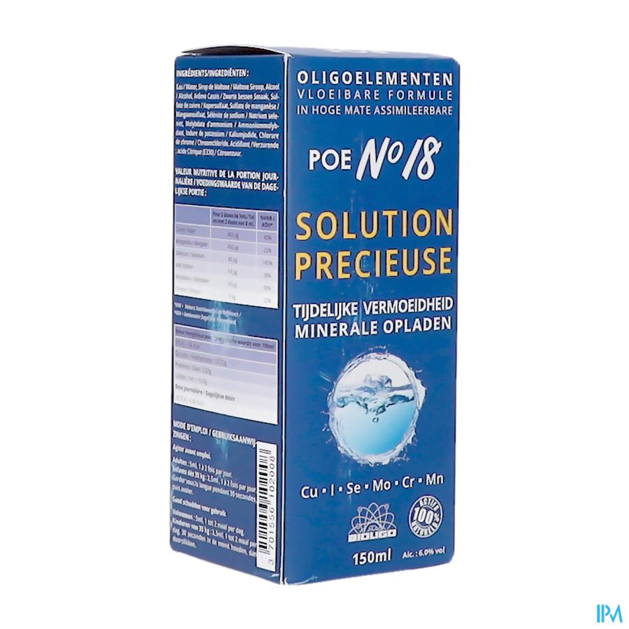 Poe N 18 Kostbare Oplossing 150ml Poe N 18 Kostbare Oplossing 150ml
