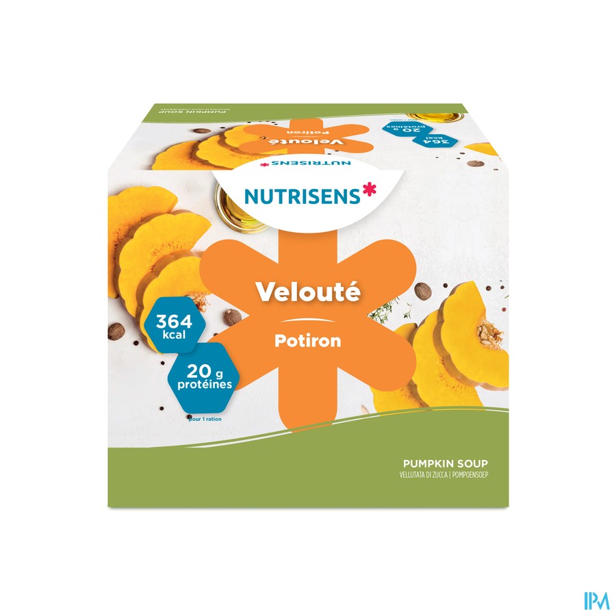 Nutrisens Veloute Pompoen 4x80g