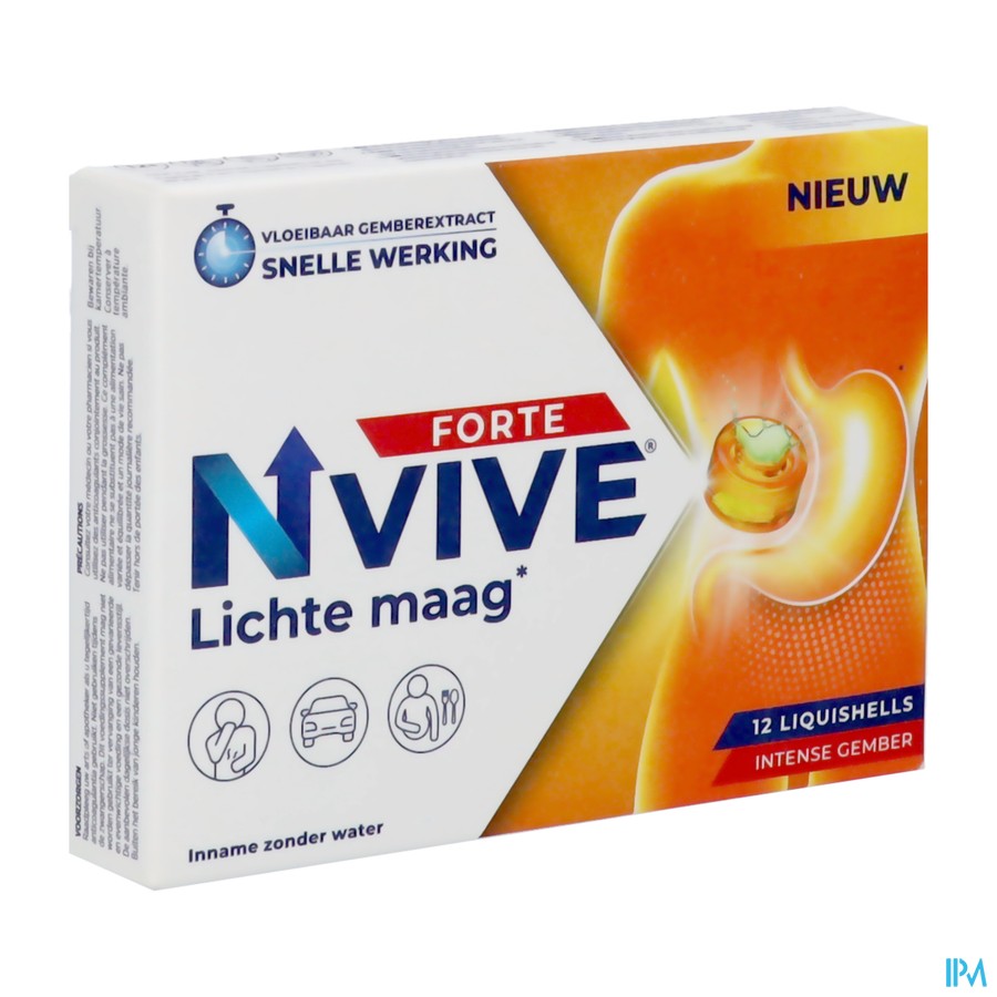 Nvive Lichte Maag Forte Liquishells 12